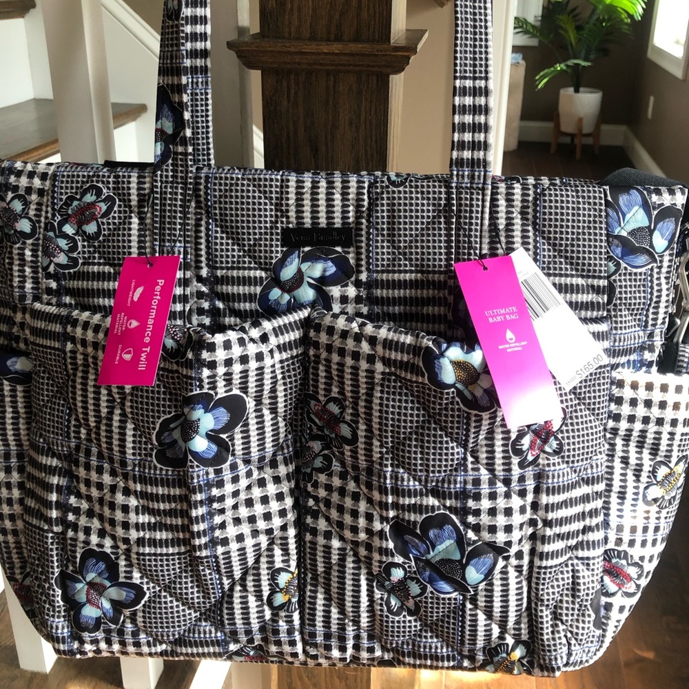 Brand new, never used Vera Bradley diaper bag.